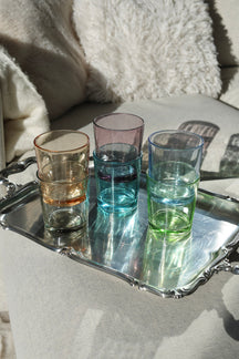 Cookinglife Wassergläser-Set, 6-teilig, 360 ml – Bunte Trinkgläser, spülmaschinenfest