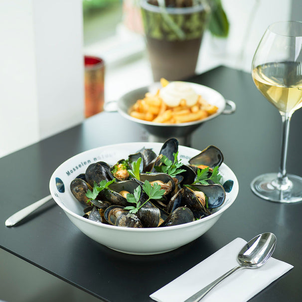 Cosy & Trendy Tiefer Teller / Muschelteller Deco ø 23 cm - 4 Stück