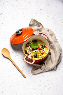 Cosy & Trendy Bratpfanne Fontestic Gusseisen Rost Ø 24 cm / 4,6 Liter - Emailliert