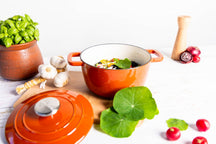 Cosy & Trendy Bratpfanne Fontestic Gusseisen Rost Ø 24 cm / 4,6 Liter - Emailliert