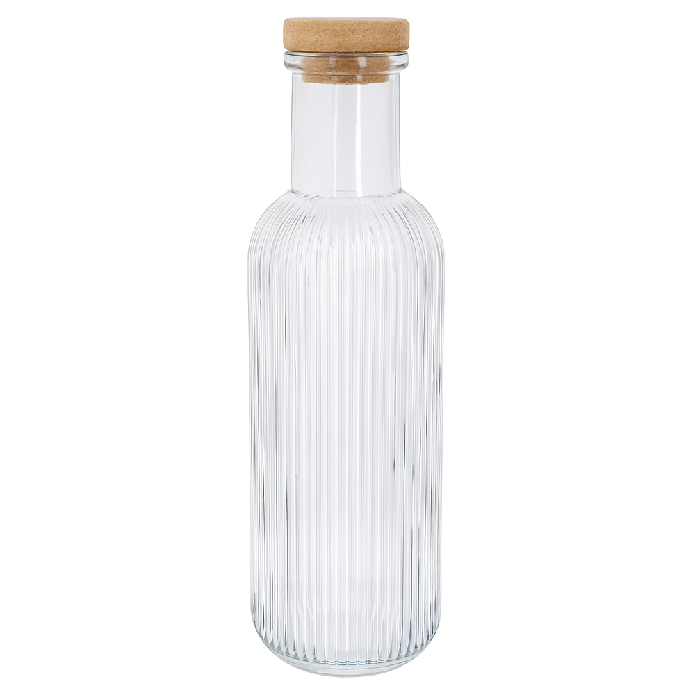 Cosy & Trendy Wasserkaraf - Karaf mit Kork - Raya - Transparent - 1 Liter