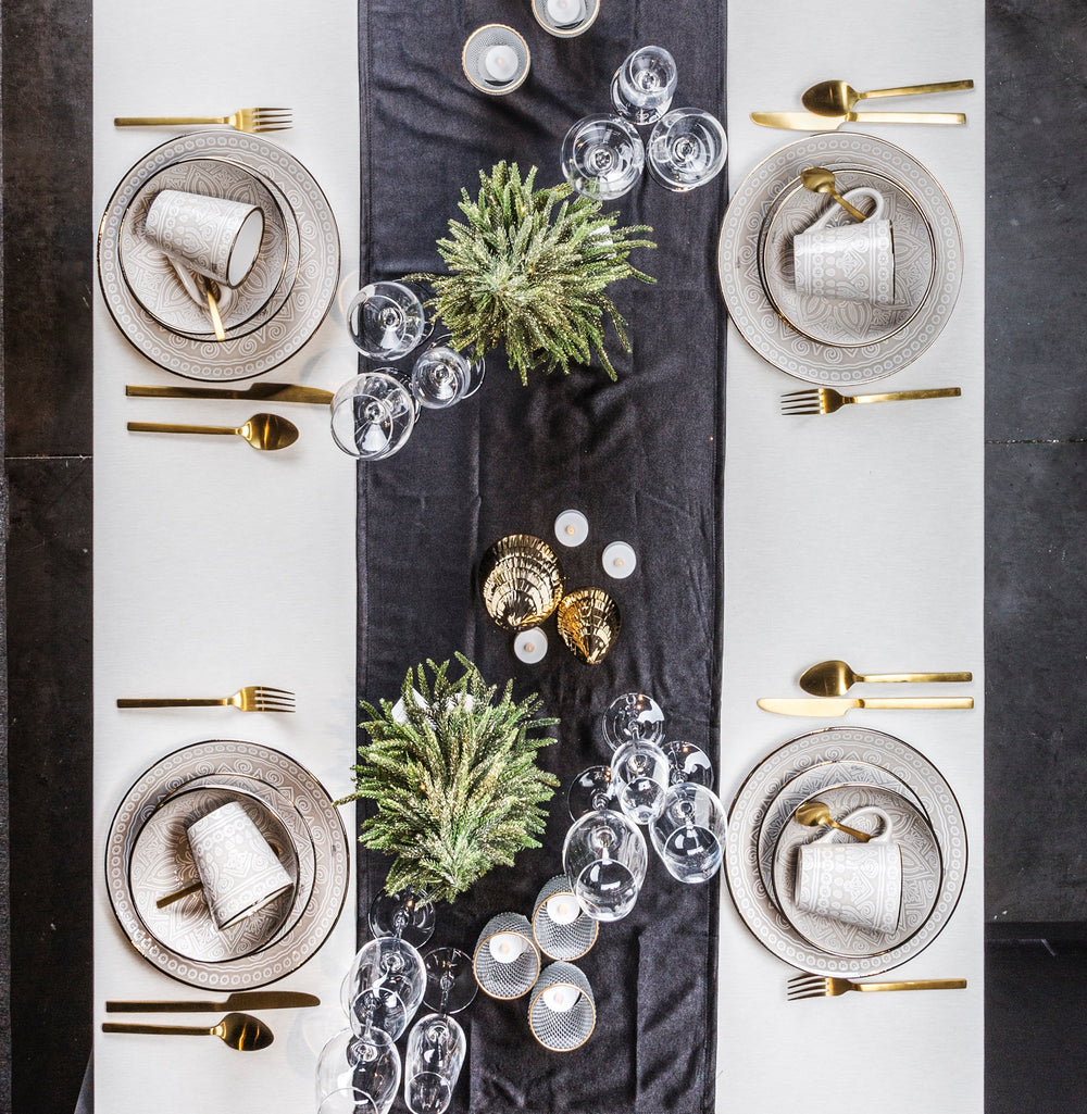 Cosy & Trendy Frühstücksteller / Dessertteller Murano Beige ø 20 cm - 6 Stück