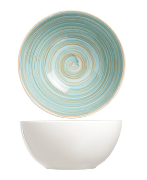 Cosy & Trendy Suppenschalen Turbolino Blau ø 15 cm - 6 Stück / 500 ml - 6 Stück