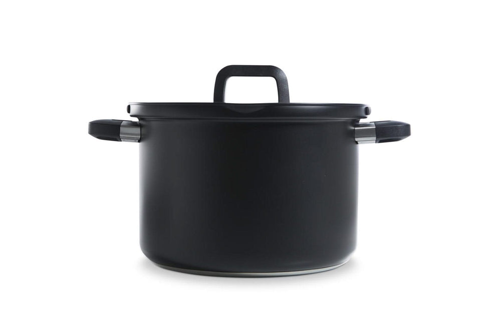 BK Suppentopf Flow Cool Schwarz Edelstahl - ø 24 cm / 6 Liter