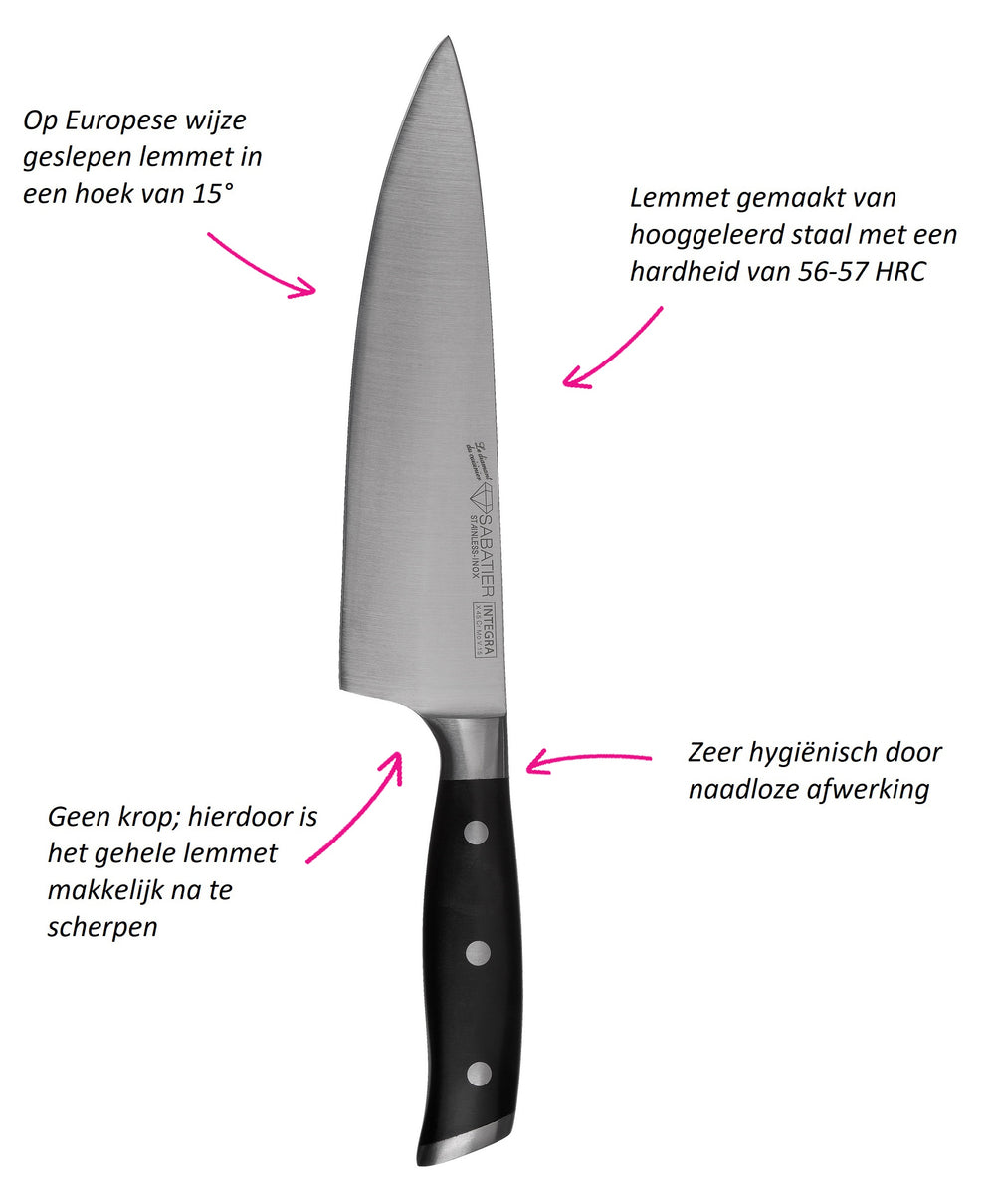 Diamant Sabatier Messerblock Integra 9-teilig