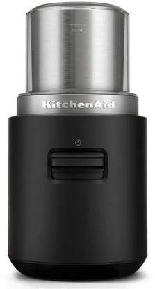 KitchenAid Kaffeemühle – kabellos + abnehmbarer 12-V-Akku – 5KBGR111BM – Schwarz