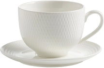 Maxwell & Williams Tasse und Untertasse Diamonds Round 280 ml