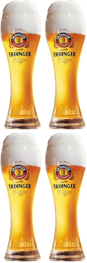 Erdinger Biergläser Weizen 500 ml - 4 Stück