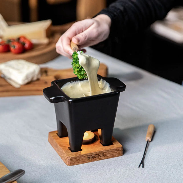 Welches Gemüse isst man zum Fondue?