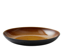 Bitz Servierplatte Gastro Schwarz/Amber ø 40 cm