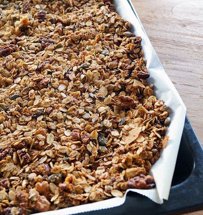 Granola, glutenfrei und zuckerfrei