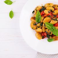 Gnocchi mit Spinat