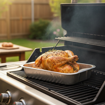 Cookinglife Grill-Aluminiumbleche / Grillroste – 30 x 20 cm – 3 Stück