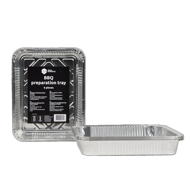 Cookinglife Grill-Aluminiumbleche / Grillroste – 23 x 18 cm – 18 Stück