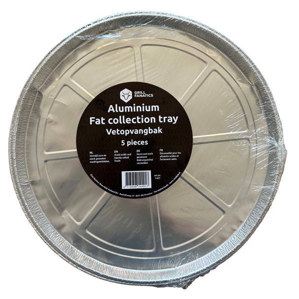 Cookinglife Grill-Aluminiumbleche / Grillrost ø 33 cm - 5 Stück