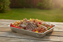 Cookinglife Grill-Aluminiumbleche / Grillroste – 34 x 21 cm – 6 Stück