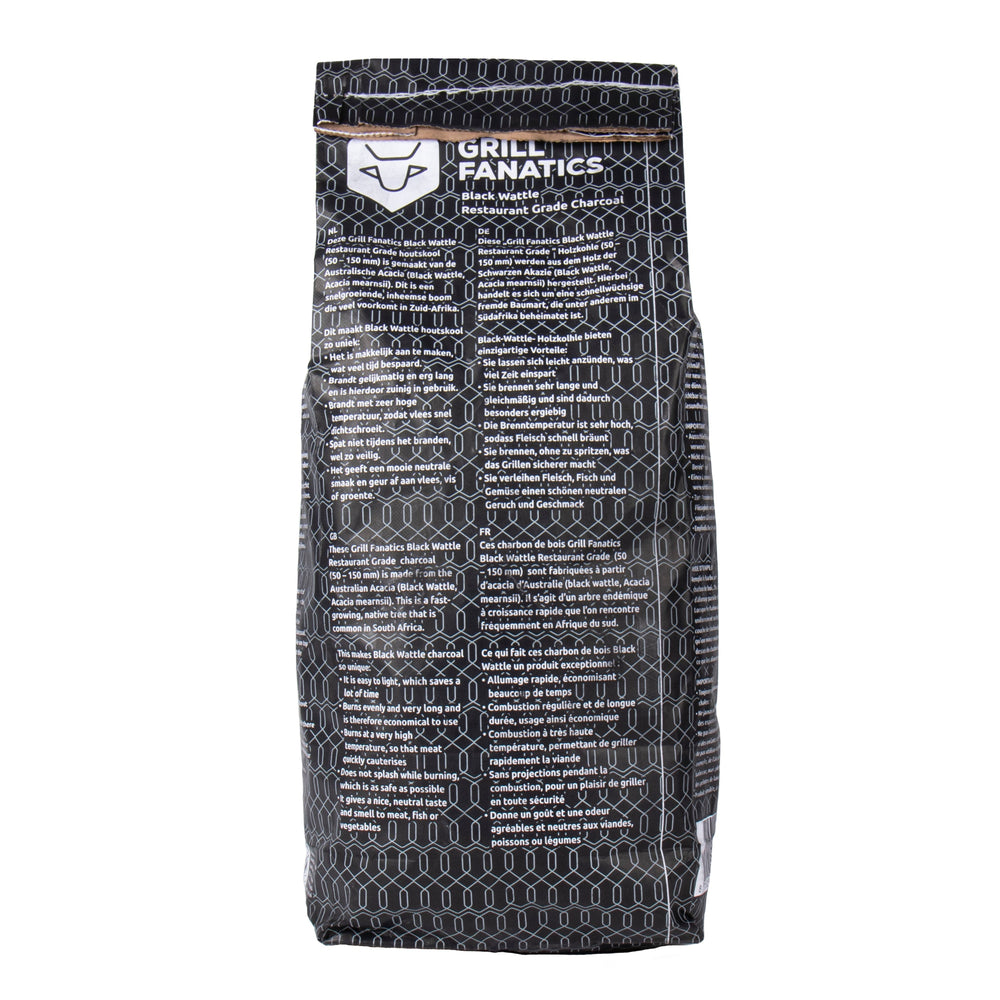 Cookinglife Grillkohle / Schwarze Akazie - 5 kg - Restaurantqualität