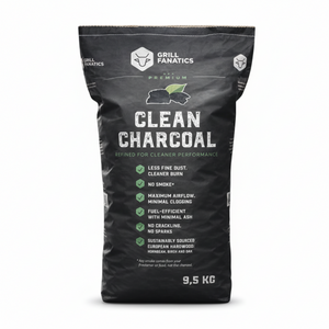 Cookinglife Grill Holzkohle / Holzkohlereiniger – 9,5 kg – Rauchfrei