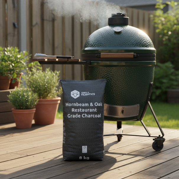 Cookinglife Grillholzkohle – Hainbuche & Eiche – 8 kg – Restaurantqualität