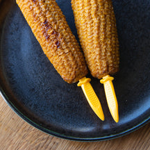 Cookinglife Grill-Maiskolbenhalter / Maisspieße – Edelstahl – 8 Stück