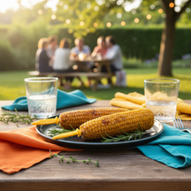 Cookinglife Grill-Maiskolbenhalter / Maisspieße – Edelstahl – 8 Stück