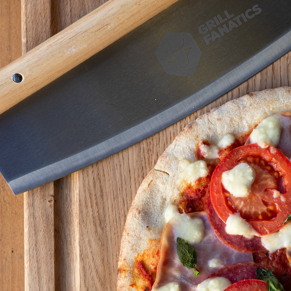 Cookinglife Grill-Pizzaschneider / Pizzamesser – 35 cm