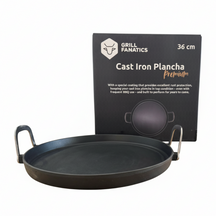Cookinglife Gusseisen-Grillplancha ø 36 cm