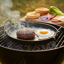 Cookinglife Gusseisen-Grillplancha ø 36 cm