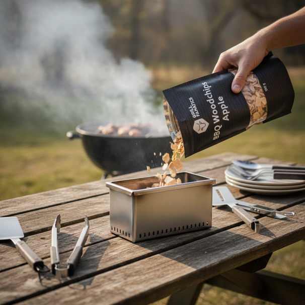 Cookinglife Grill-Räucherchips – Apfel – 500 Gramm