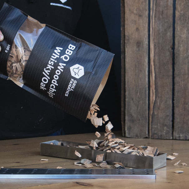 Cookinglife Grill-Räucherchips – Whisky/Eiche – 500 Gramm