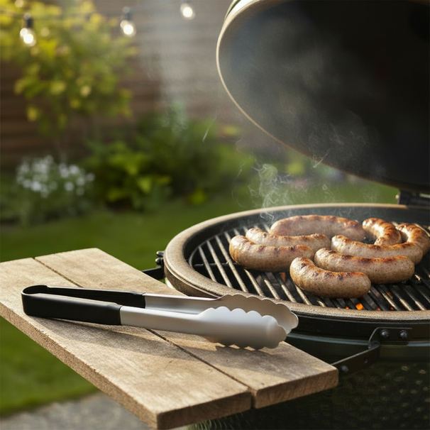 Cookinglife Grillzange aus Edelstahl, 24 cm