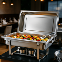 Hendi Chafing Dish Gastronorm 9 Liter - RVS