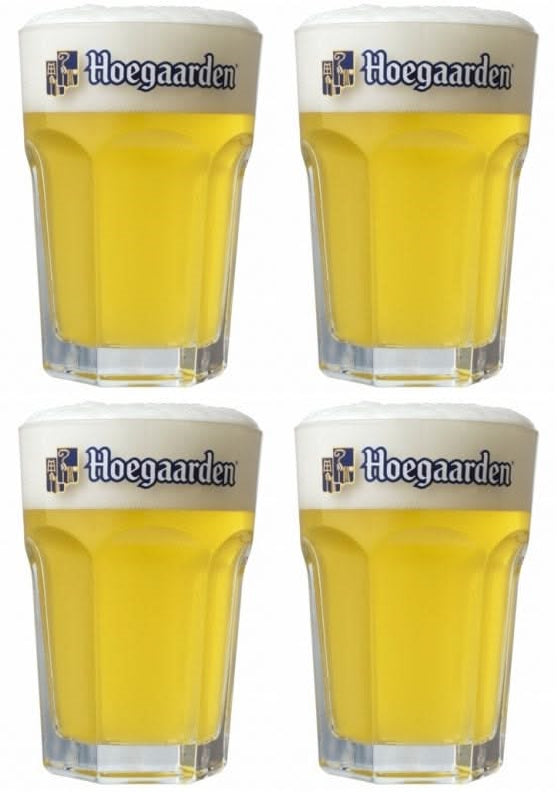 Hoegaarden Biergläser Weißbier 330 ml - 4 Stück