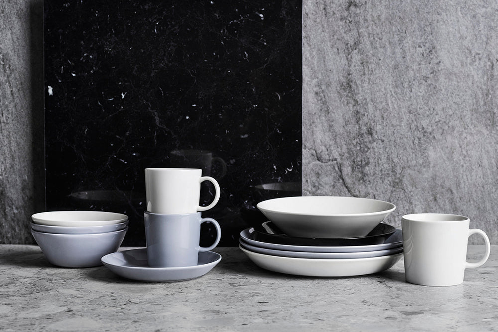 Iittala Servierschalen-Set Teema Weiß 3-teilig