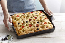 Emile Henry Focaccia Brotbackform Fusain