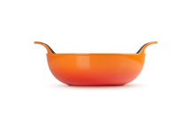 Le Creuset Wokpfanne / Balti-Gericht - Ofenrot - ø 24 cm / 2.7 Liter - Emaillierte Antihaftbeschichtung