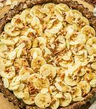 Glutenfreier Kuchen mit Banane und Kokosnuss