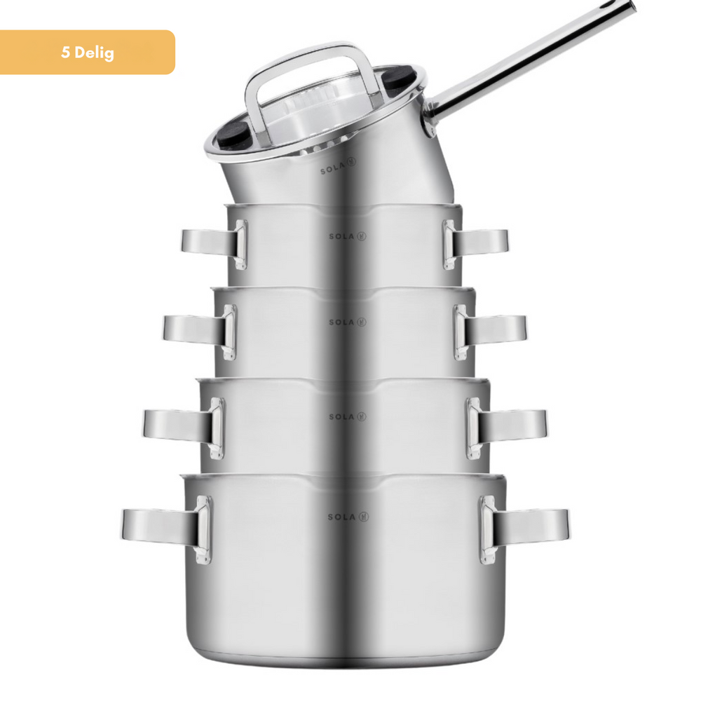 Sola Pfannenset Juvia 5-teilig