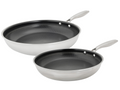 Cookinglife Bratpfannen Set HexaCook - ø 24 & 28 cm - NON STICK - keramische antihaftbeschichtung - geeignet für alle Wärmequellen