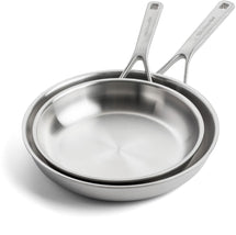 KitchenAid Bratpfannenset Multi-Ply Stainless Steel - ø 20 und 28 cm