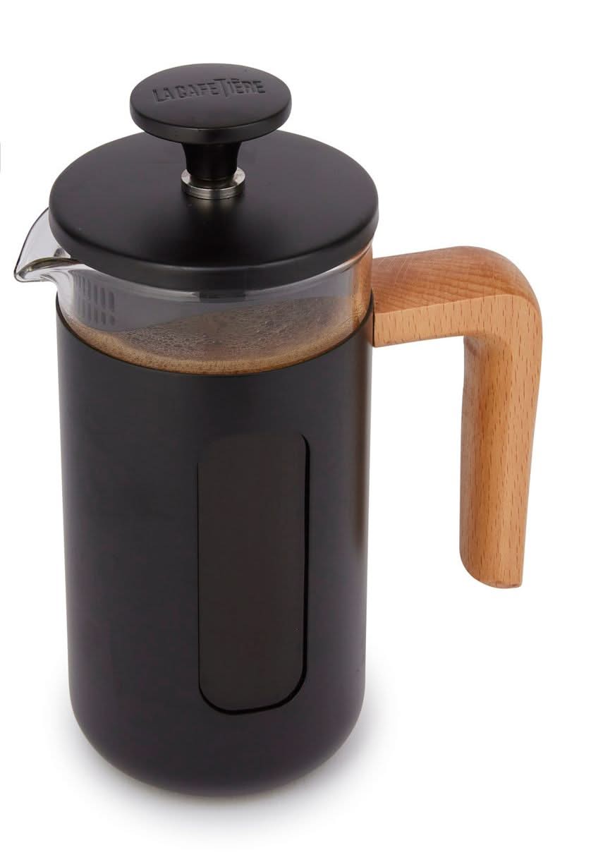 La Cafetiere Cafetiere Pisa Schwarz 350ml / 3 Tassen - French Press, Stempelkanne