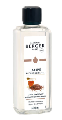 Lampe Berger Nachfüllung - für Duftlampe - Bezauberndes Sandelholz - 500 ml