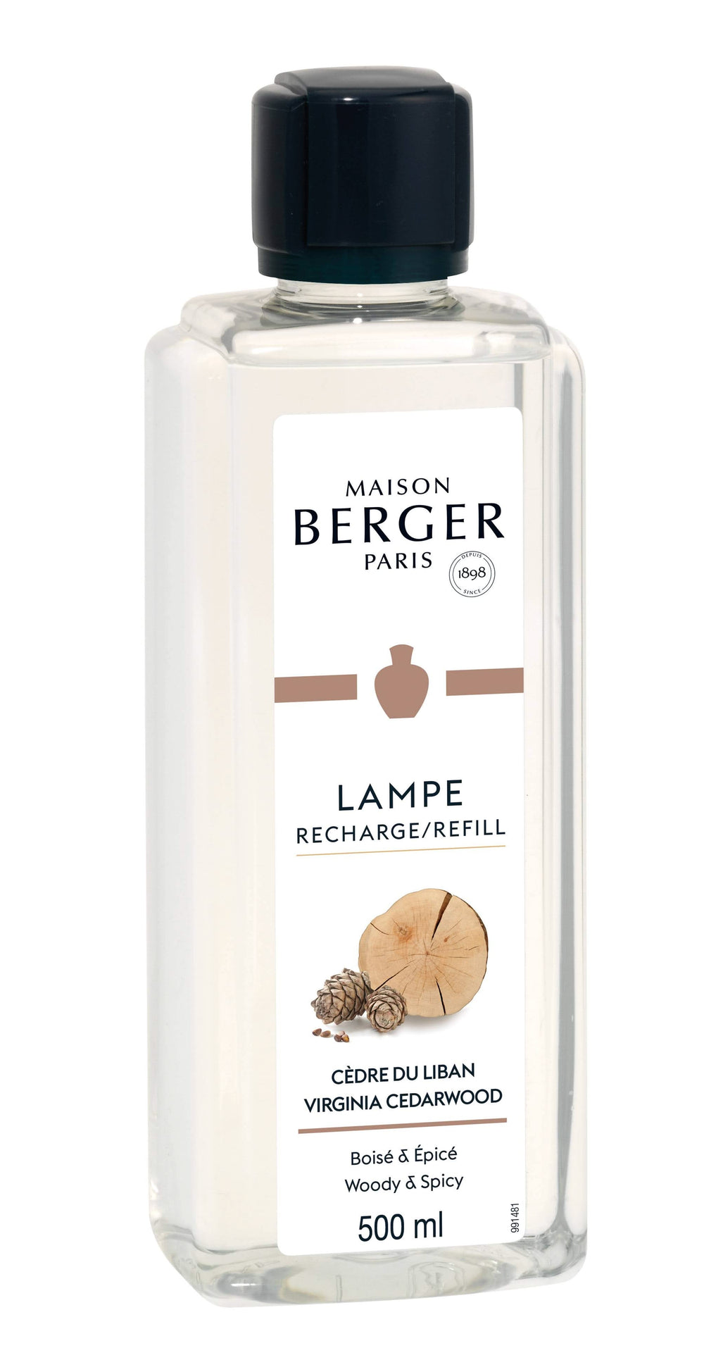 Lampe Berger Nachfüllung - für Duftlampe - Virginia Cedarwood - 500 ml