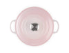 Le Creuset Bräter Marmite Signature Shell Pink - ø 24 cm / 3.1 liter