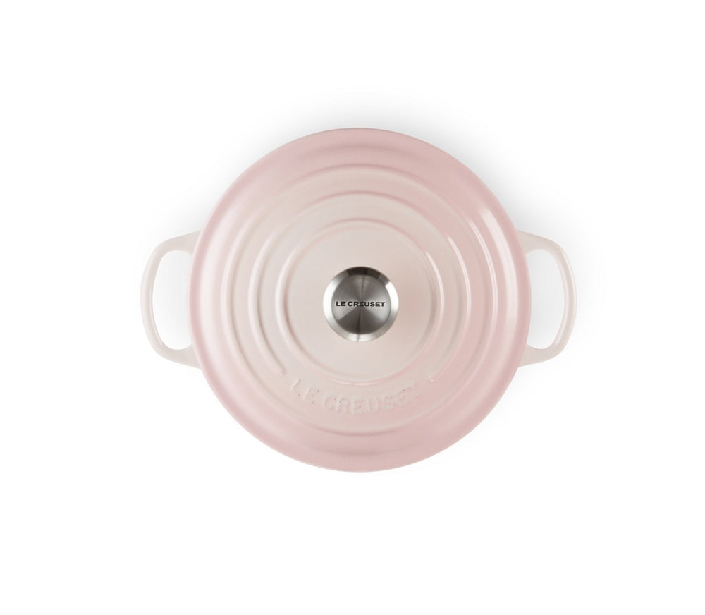 Le Creuset Bräter Signature Shell Pink - ø 24 cm / 4.2 liter