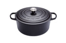 Le Creuset Bräter Signature Matte Schwarz - ø 18 cm / 1.8 liter