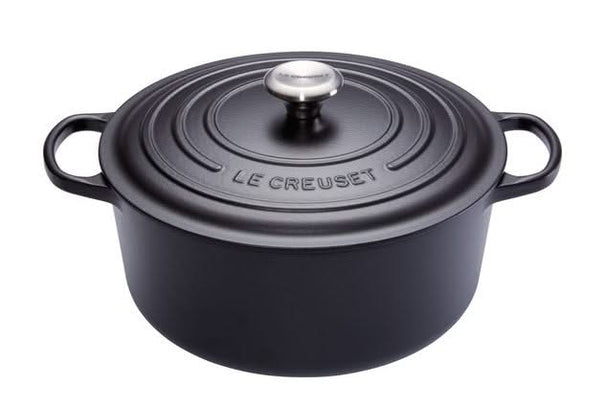 Le Creuset Bräter Signature Matte Schwarz - ø 26 cm / 5.3 liter