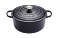 Le Creuset Bräter Signature Matte Schwarz - ø 22 cm / 3.3 liter