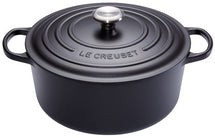 Le Creuset Bräter Signature Matte Schwarz - ø 34 cm / 12 liter