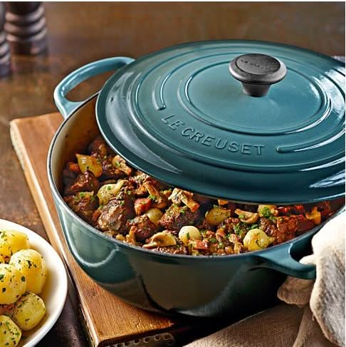 Le Creuset Bräter Signature Deep Teal - ø 24 cm / 4.2 liter